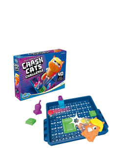 Ravensburger ThinkFun Crash Cats Challenge Logic Game, Multi