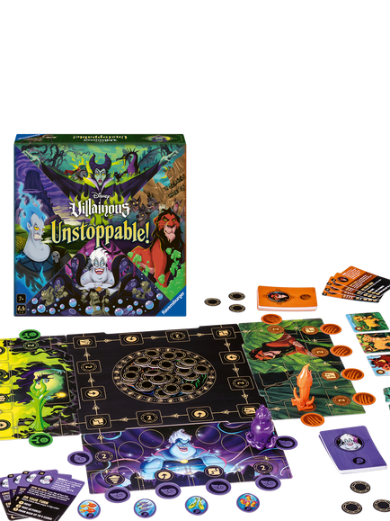 Ravensburger Disney Villainous Unstoppable Board Game, Multi