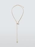 John Lewis Faux Pearl Pendant, Gold