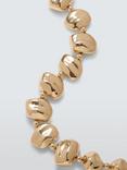 John Lewis Nugget Link Chain Statement Necklace