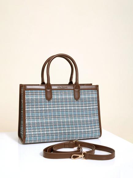 Alie Street Ashbourne Handbag, Blue/Multi