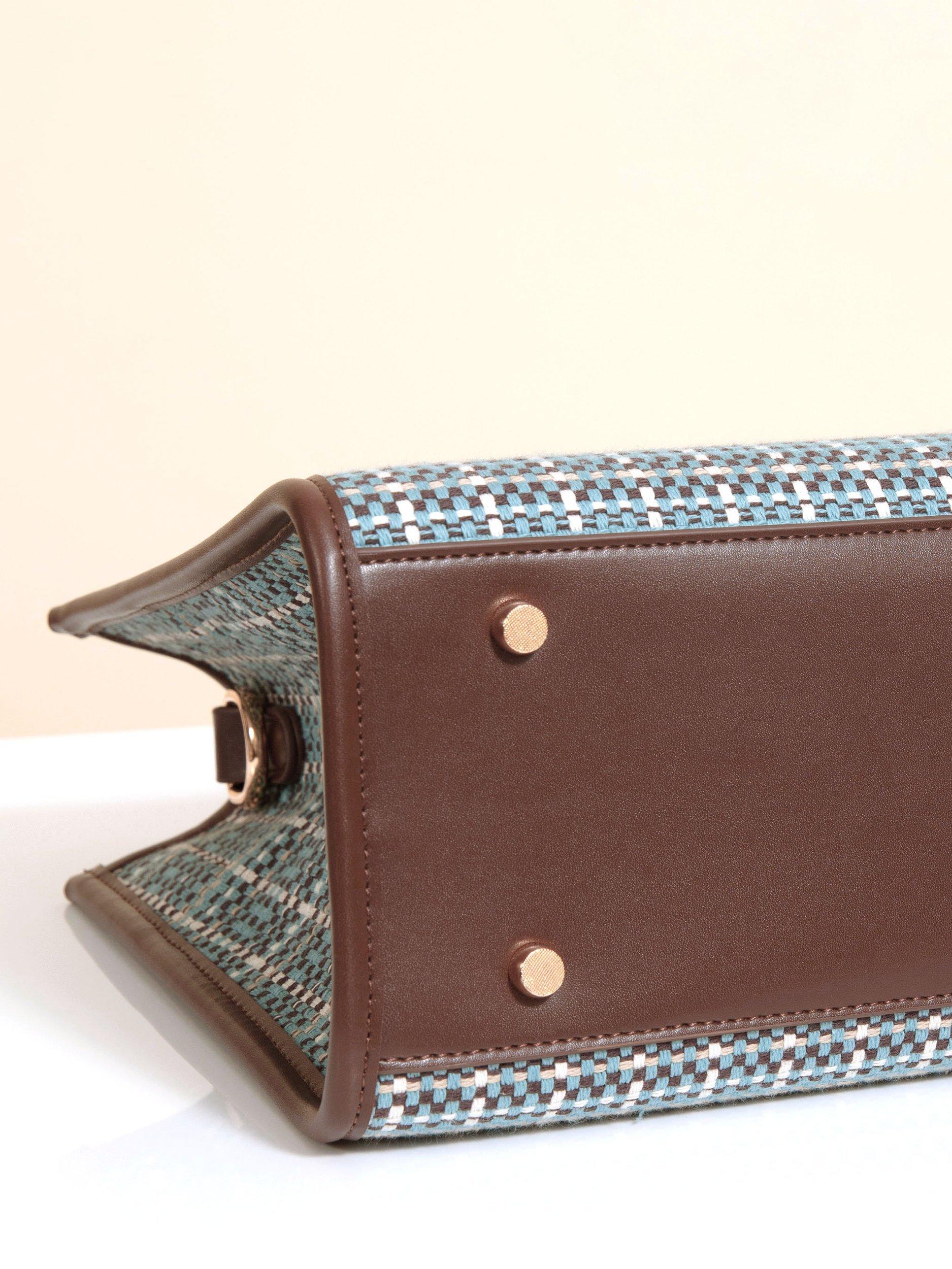 Product image 5 of 8, which shows Alie Street Ashbourne Handbag, Blue/Multi