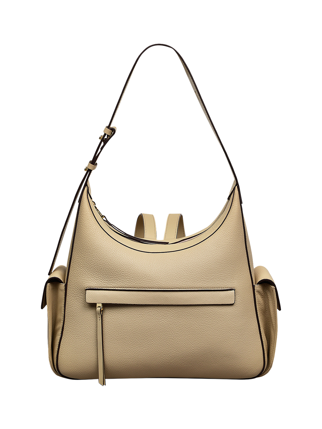 Product image 1 of 4, which shows Radley The Fitzrovia Leather Backpack, Stone