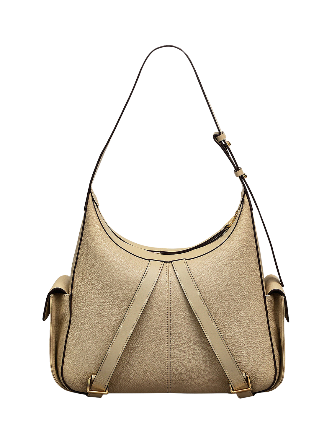 Product image 2 of 4, which shows Radley The Fitzrovia Leather Backpack, Stone