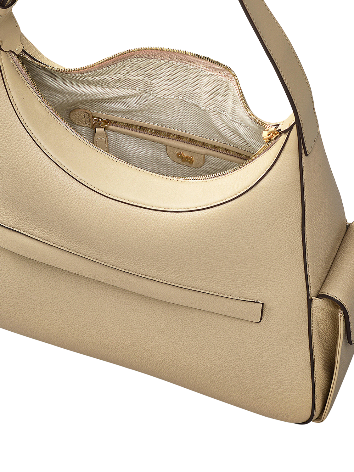 Product image 3 of 4, which shows Radley The Fitzrovia Leather Backpack, Stone