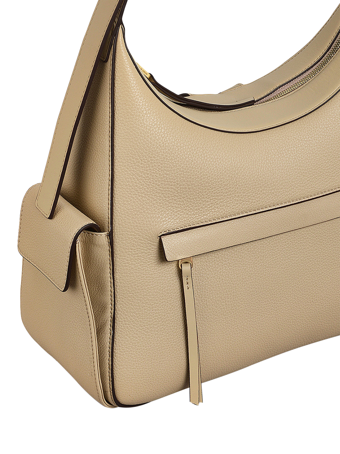 Product image 4 of 4, which shows Radley The Fitzrovia Leather Backpack, Stone