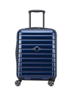 DELSEY Shadow 5.0 Slim 4-Wheel 55cm Cabin Case, 106L, Deep Sea Navy, Deep Sea Navy