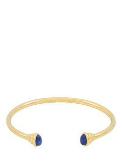 Estella Bartlett Cabochon Lapis Lazuli Cuff, Gold, Gold