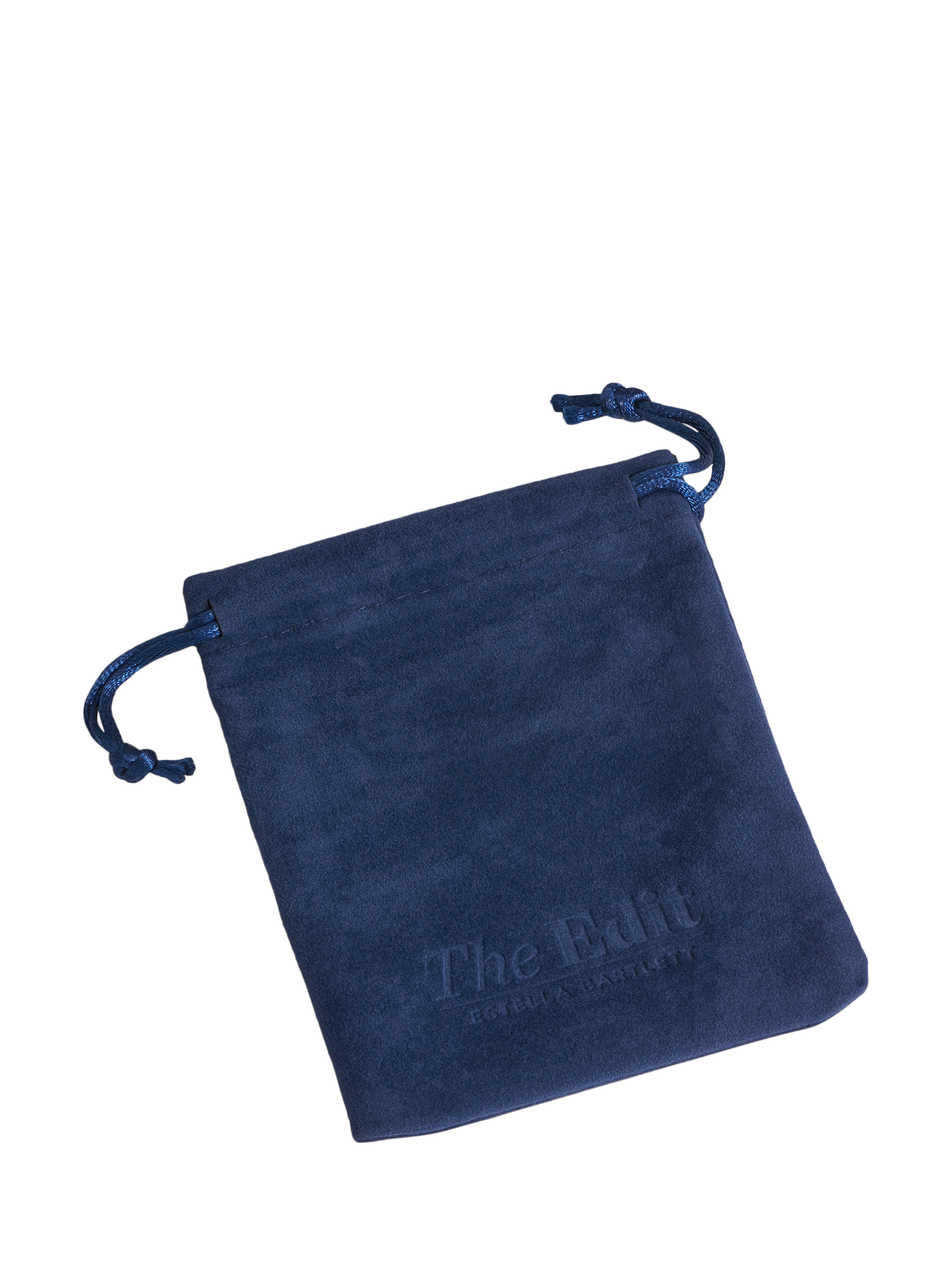 Product image 3 of 3, which shows Estella Bartlett Oversized Molten Heart Stud Earrings, Silver