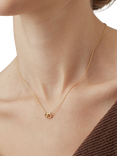 Estella Bartlett Double Linked Flower Necklace