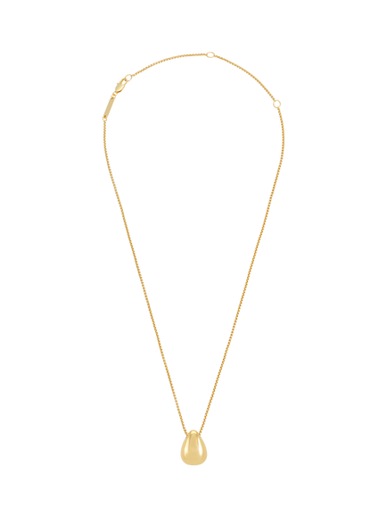 Estella Bartlett Waterproof Teardrop Pendant Necklace, Gold, Gold