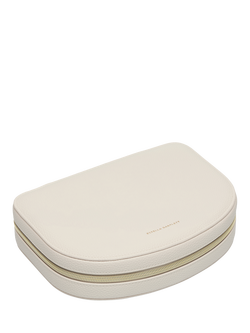 Estella Bartlett Half Moon Large Jewellery Box, Cream, Cream
