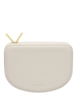 Estella Bartlett Half Moon Large Jewellery Box, Cream - view 2, Cream