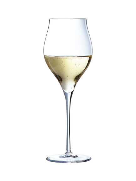 Chef&Sommelier Exaltation Crystal Glass Champagne & Sparkling Wine Flute, Set of 6, 350ml, Clear - view 2, 