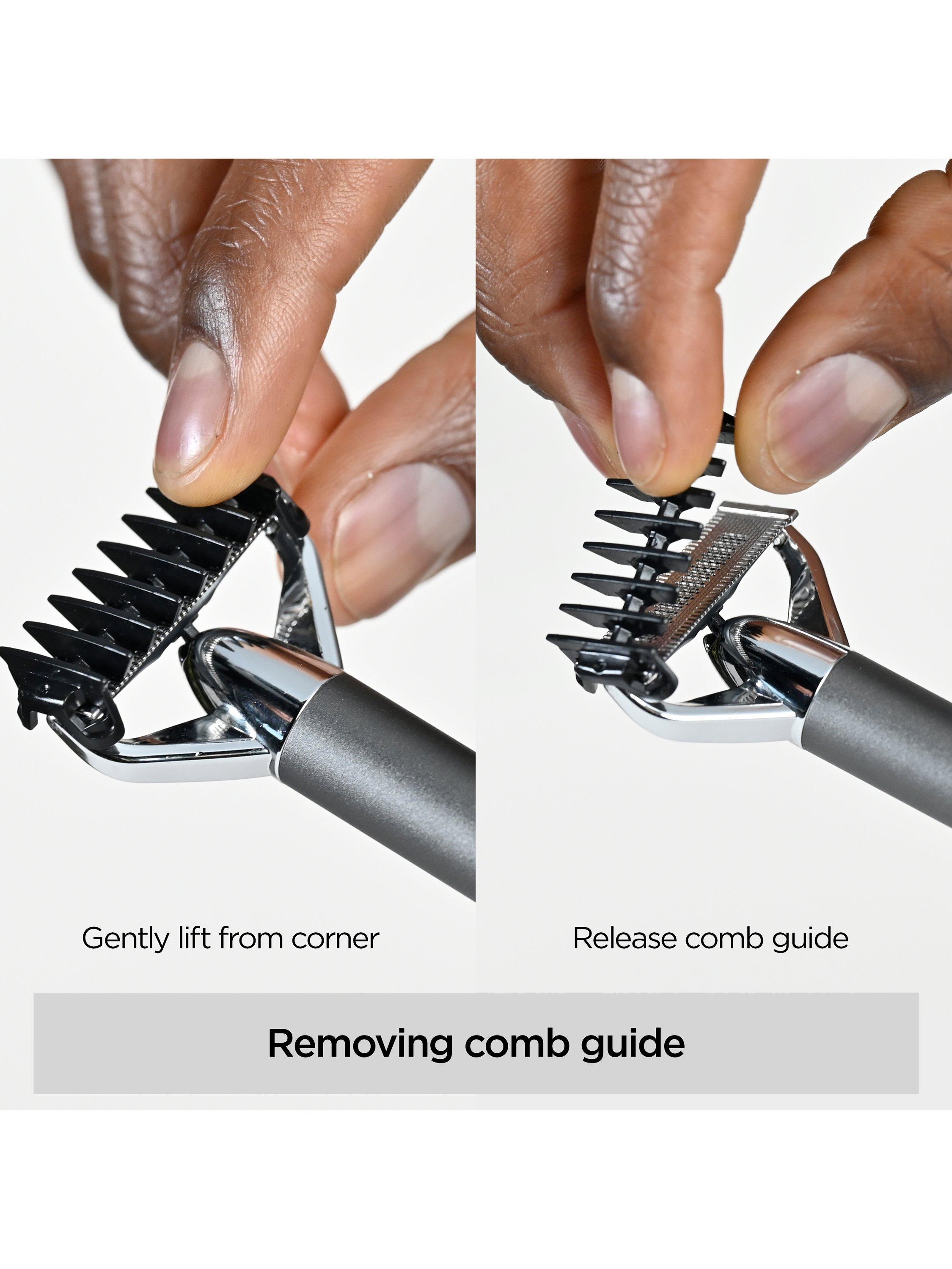 Product image 6 of 10, which shows BaByliss Super-X Metal Series X-Blade Beard & Stubble Trimmer, Chrome
