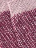 John Lewis Textured Wool Silk Blend Ankle Socks