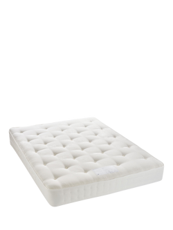 John Lewis Waitrose Wool 1200 Pocket Spring Mattress, Firm Tension, Double, White