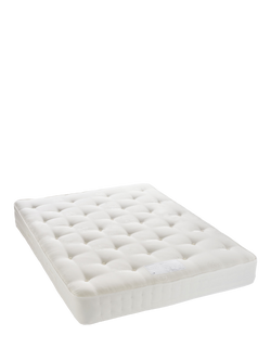 John Lewis Waitrose Wool 1200 Pocket Spring Mattress, Firm Tension, King Size, White
