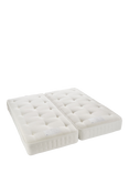 John Lewis Waitrose Wool 1200 Pocket Spring Zip Link Mattress, Firm Tension, King Size