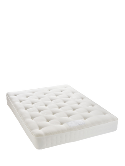 John Lewis Waitrose Wool 1200 Pocket Spring Mattress, Firm Tension, Super King Size, White