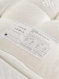 John Lewis Waitrose Wool 1800 Pillowtop Zip Link Pocket Spring Mattress, Medium Tension, King Size