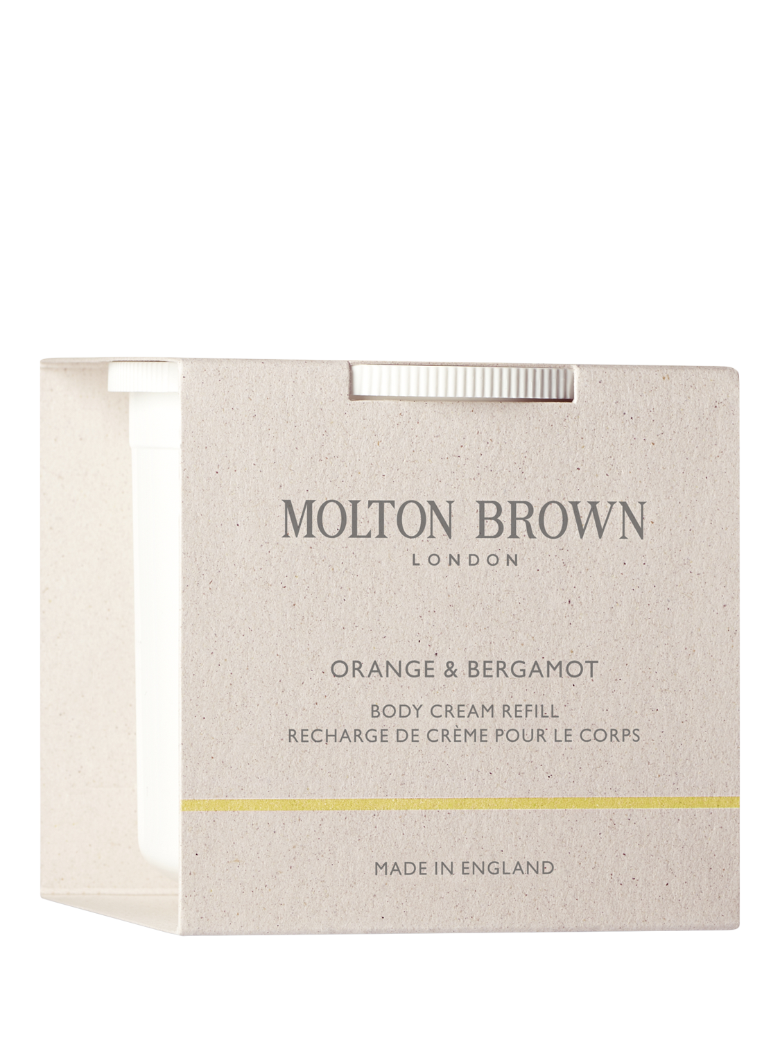 Product image 1 of 4, which shows Molton Brown Orange & Bergamot Body Cream Refill, 200ml