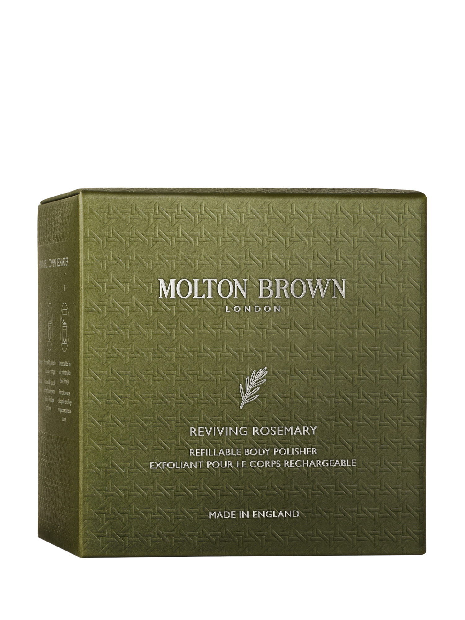 Product image 1 of 3, which shows Molton Brown Reviving Rosemary Body Polisher Refillable, 250ml