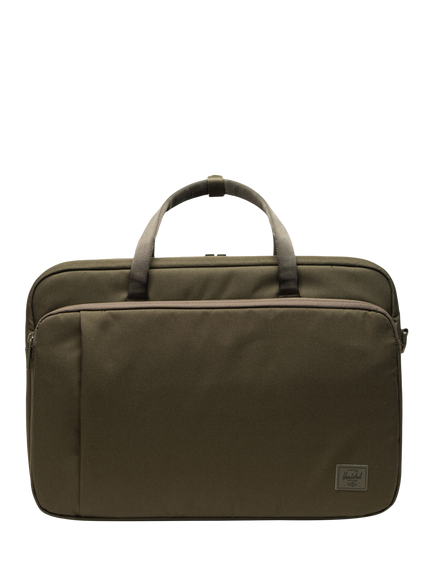 Herschel Supply Co. Bowen Convertible Travel Duffle Tech Bag, Black, Green