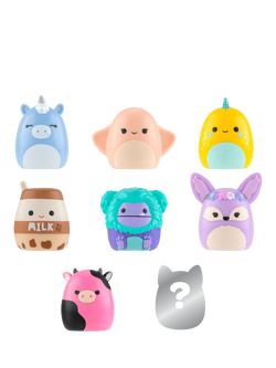 Squishmallows Squish-a-longs Mini Squish, Style 1/Wave 4, Pack of 8 - view 2, Multi