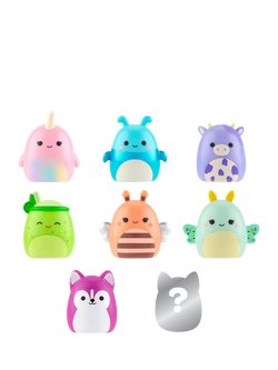 Squishmallows Squish-a-longs Mini Squish, Style 4/Wave 4, Pack of 8 - view 2, Multi