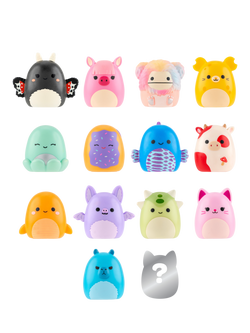 Squishmallows Squish-a-longs Mini-Squish, Style 1/Wave 4, Pack of 14 - view 2, Multi