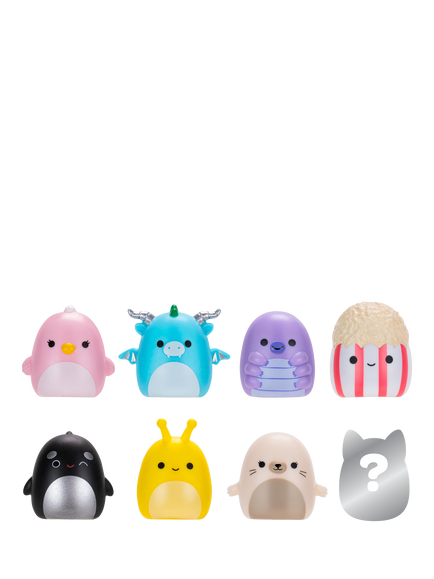 Squishmallows Squish-a-longs Mini-Squish, Style 2/Wave 3, Pack of 8 - view 2, Multi