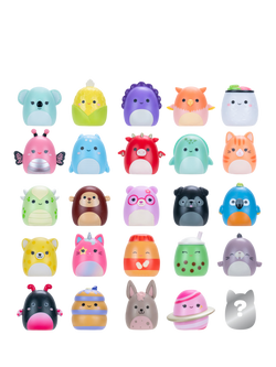 Squishmallows Squish-a-longs Mini-Squish, Style 1/Wave 3, Pack of 25 - view 2, Multi