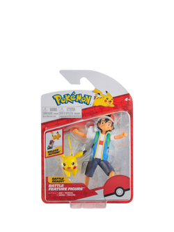 Pokémon Ash Ketchum Battle Feature Figure Set, Pack of 2, Multi