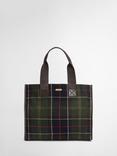 Barbour Turnberry Tartan Tote Bag, Green/Multi