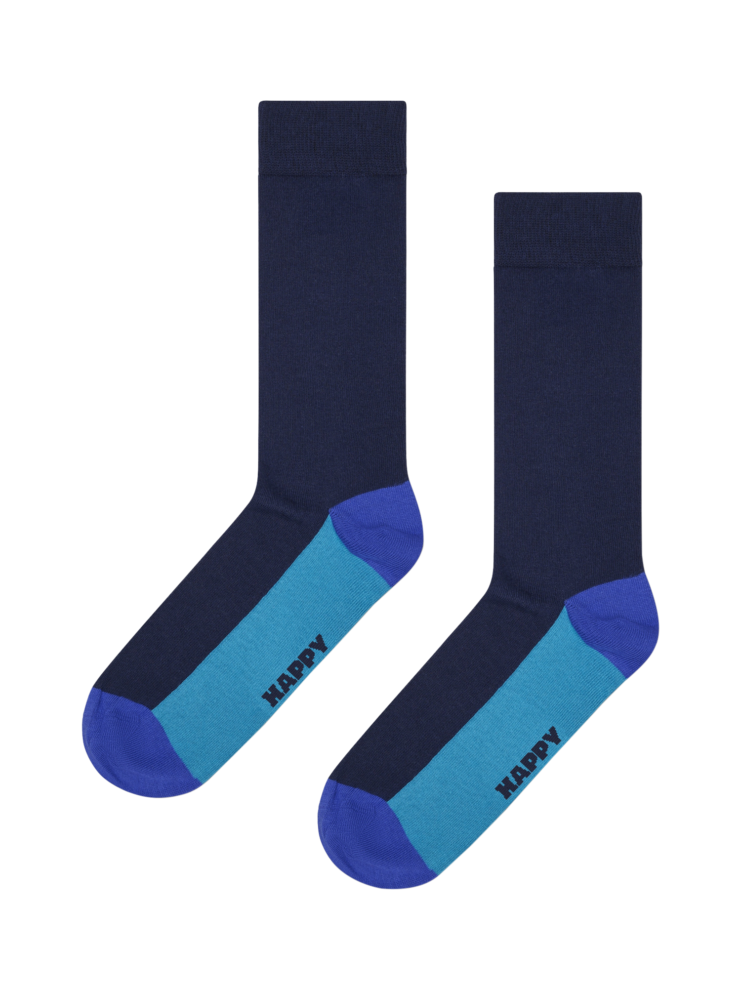Product image 6 of 7, which shows Happy Socks Lite Ski Socks, Pack of 5, Blue Multi