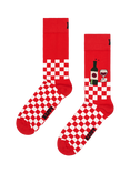 Happy Socks Wine & Dine Socks, One Size, Red