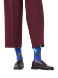 Happy Socks Game Controller Socks, One Size, Blue