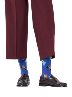 Happy Socks Game Controller Socks, One Size, Blue - view 2, Blue