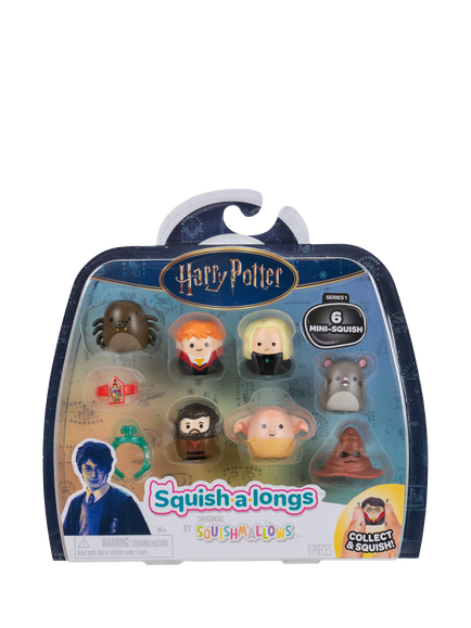 Squishmallows Squish-a-longs Harry Potter Style 2/Wave 1 Mini-Squish Set - view 2, Multi