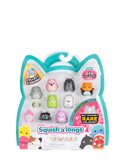 Squishmallows Squish-a-longs Mini-Squish, Style 3/Wave 3, Pack of 8 - view 2, Multi