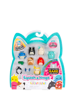 Squishmallows Squish-a-longs Mini-Squish, Style 4/Wave 3, Pack of 8 - view 2, Multi