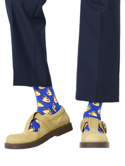 Happy Socks Rubber Duck Socks, One Size, Blue - view 2, Blue