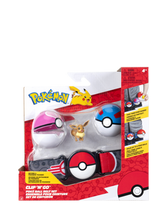 Pokémon Clip ‘N’ Go Eevee Poké Ball Belt Set
