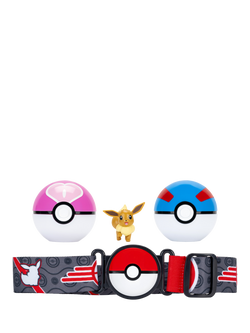 Pokémon Clip ‘N’ Go Eevee Poké Ball Belt Set - view 2, Multi