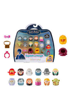 Squishmallows Harry Potter Squish-a-longs Mini-Squish, Style 1/Wave 1, Pack of 12, Multi