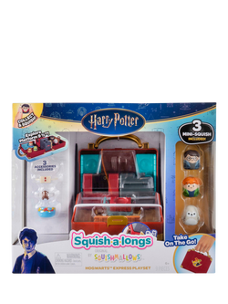 Squishmallows Harry Potter Hogwarts Express Play Set, Multi