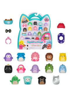 Squishmallows Squish-A-Longs Wave 3 Mini Squish, Pack of 14