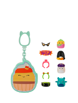 Squishmallows Squish-a-longs Clip-a-longs Halloween 1, Pack of 4, Multi