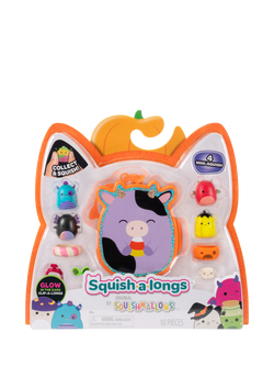 Squishmallows Squish-a-longs Clip-a-longs Halloween 2, Pack of 4 - view 2, Multi